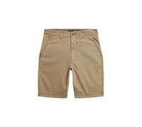 Shorts SUPERDRY "VINTAGE OFFICER CHINO SHORT" Gr. 34, N-Gr, grün (sage) Herren Hosen Shorts (46183311-34)