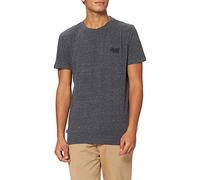 Superdry Herren Vintage Logo Emb Tee T-Shirt, Charcoal Heather, S