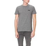 Superdry Herren Vintage Logo Emb Tee T-Shirt, Karst Black Mega Grit, S