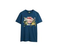 Superdry Herren Vintage Logo Tokyo Relaxed T-Shirt Flaschenblau XXL