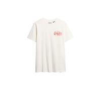 Superdry Herren Vintage Logo Tokyo Relaxed T-Shirt Knochenweiß 2 XL