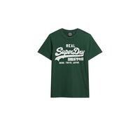 Superdry Herren Vintage T-Shirt mit Logo-Grafik Emaillegrün XXL