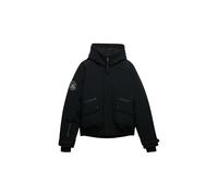 Superdry Herren Wattierte City Bomberjacke Schwarz XL