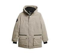 Superdry City Parka Jacke Beige - Größe L Beige L
