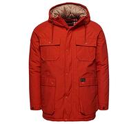 Superdry Herren Wattierter Mountain Parka Tieforange M