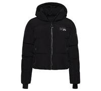 Superdry Hooded Boxy Puffer Jacket Jacke für Damen, Schwarz, 40