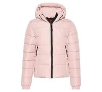 Superdry Hooded Spirit Sports Puffer Jacke für Damen, Vintage Blush Pink, 34