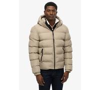 Superdry "HOODED SPORTS PUFFER JACKET" mit Kapuze Kunstfaser, relaxed fit (15992719-XXXL) winter twig beige