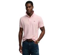 Superdry Klassisches Pique Poloshirt, Rosa L