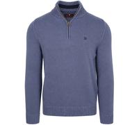 Superdry Knit Half Zip Strickpullover Blue - Größe M Blau M
