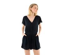 Superdry Kurzärmeliger Beach-Jumpsuit, Marineblau, 38