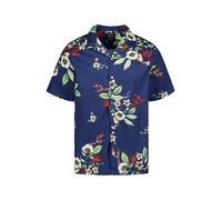 Superdry Kurzarmhemd Herren Regular Fit blau, L