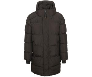 Superdry Lange Pufferjacke Hooded Schwarz - Größe L Schwarz L