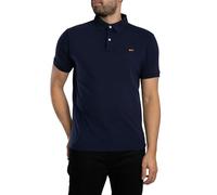 Poloshirt SUPERDRY "CLASSIC PIQUE POLO", Herren, Gr. XL, rich navy, Single Jersey, Obermaterial: 100% Baumwolle, unifarben, relaxed fit normal, Rundhals, Shirts (76872335-XL) rich navy