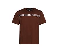 Superdry Code Cl Linear Loose T-shirt Braun S Mann (Herstellerartikelnummer: M1011371A-6NQ-S)