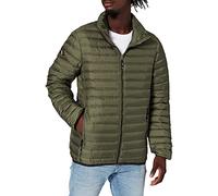 Superdry Mens CORE DOWN Padded Jacket, Dark Moss, M