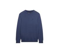 Superdry Men's Preppy Cotton Jumper Pullover Sweater, Soft Navy, M