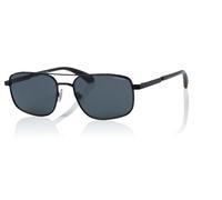 Superdry Men's Sunglasses SDS 5000 004 Matte Black-Green/Solid Smoke