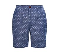 Superdry Mens SUNSCORCHED Chino Shorts, Indigo Texture, Small