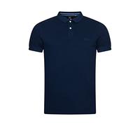 Superdry Mens Vint Destroy Polo Polohemd, Nautical Navy, Large