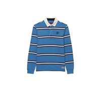 Superdry Regular Fit Poloshirt mit Logo-Stitching in Bleu, Größe XL