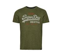 Superdry Mens Vintage VL Classic Tee T-Shirt, Thrift Olive Marl, XX-Large