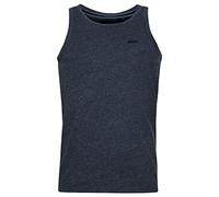 Superdry Mens VLE Vest Weste, Navy Marl, Small