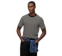 Superdry Merchant Stripe Kurzarm-t-shirt L Black Stripe