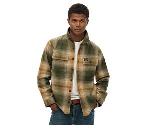 SUPERDRY Overshirt hellbraun | L