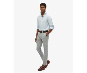 Superdry, Pant INTERNATIONAL Chino, M7011135A, SILVERVIEW, 36, Man, Adulto