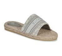 Superdry Canv Overlay Sandalen EU 40 Moon Rock Grey