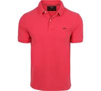 Superdry Polo Pique Klassisch Raspberry Rosa - Größe L Pink L