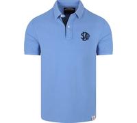 Superdry Polo Piqué Monogram Blau - Größe XL Blau XL