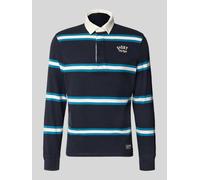 Superdry Poloshirt aus reiner Baumwolle in Marine, Größe XL