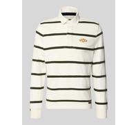 Superdry Poloshirt aus reiner Baumwolle in Weiss, Größe XL