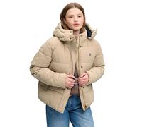Superdry Steppjacke aus Cord mit Zweiwege-Reißverschluss in Beige, Größe L
