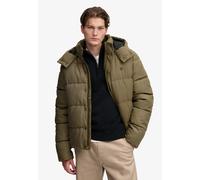 Superdry - Premium Kapuzenjacke mit Karomuster Braunes Heritage-Karo - Gr. - M