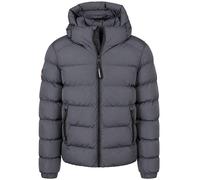 Superdry Pufferjacke Hooded Antra - Größe 3XL Grau 3XL