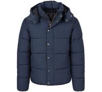 Superdry Pufferjacke Premium Hooded Dunkelblau - Größe XXL Dunkelblau XXL