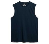Superdry Raw Edge Slub Sleeveless T-Shirt S