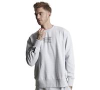 Superdry Recyceltes Herren-Sweatshirt mit Rundhalsausschnitt, übergroße Passform, Flocken meliert, Small