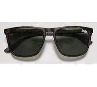 Sonnenbrille Superdry Shockwave tortoise solid green matt