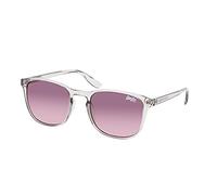 Superdry SDSUMMER6-108 Damen-Sonnenbrille, Grau / Violett-Rosa, Grau