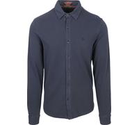 Superdry Shirt Vintage Destroy Pique Sailing Navy - Größe M Dunkelblau M