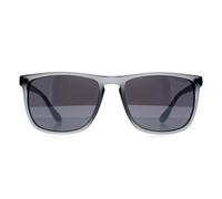 Superdry Shockwave 113 matte kristallgraue Sonnenbrille dunkelgrau fade kristallgrau Einheitsgröße
