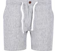 Superdry Merchant Linen Kurze Hose XL Indigo Ticking Stripe
