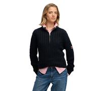 Superdry Slouchy Cable Halbzippullover