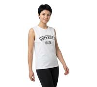 Superdry Sport Luxe Fitted ärmelloses T-shirt