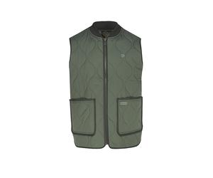 SUPERDRY Steppgilet grün | M