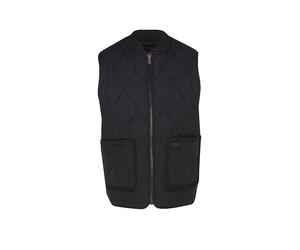 SUPERDRY Steppgilet schwarz | L